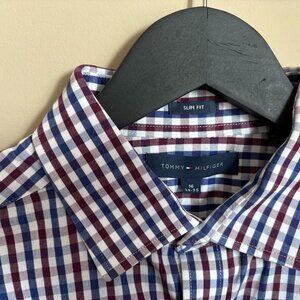 Men's Tommy Hilfiger Gingham Slim Fit Button Down